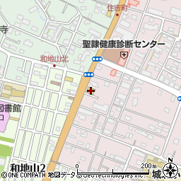 ガスト浜松住吉店周辺の地図