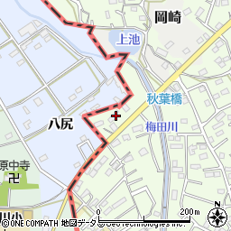 静岡県湖西市梅田925周辺の地図