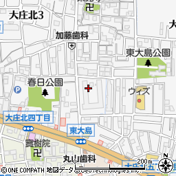 武庫川東グランドハイツ周辺の地図