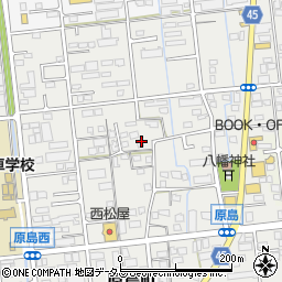 静岡県浜松市中央区原島町203周辺の地図