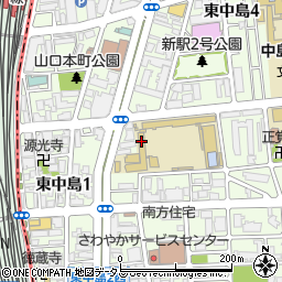 大阪府大阪市東淀川区東中島3丁目5-22周辺の地図