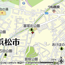 富塚北公園周辺の地図