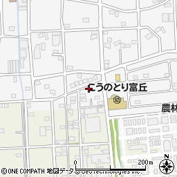 静岡県磐田市富丘557周辺の地図