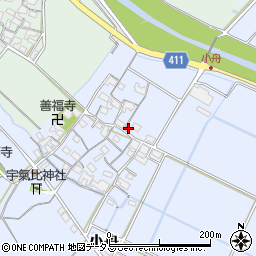 三重県津市小舟27周辺の地図
