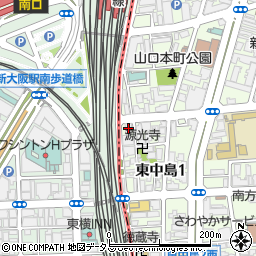 レオングラン新大阪レジデンス周辺の地図