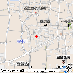 岡山県備前市香登西328周辺の地図