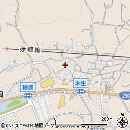 岡山県備前市穂浪1274-1周辺の地図