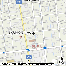 静岡県浜松市中央区篠ケ瀬町418周辺の地図