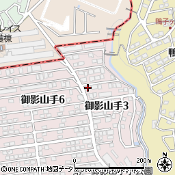 兵庫県神戸市東灘区御影山手3丁目15-19周辺の地図