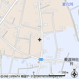 静岡県浜松市中央区神原町1107周辺の地図