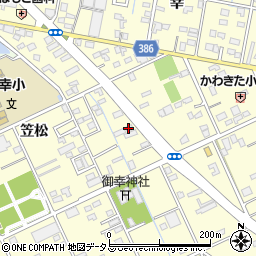 親和原田プリント周辺の地図