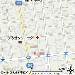 静岡県浜松市中央区篠ケ瀬町421周辺の地図