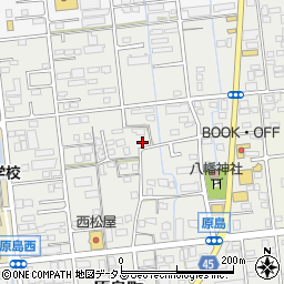静岡県浜松市中央区原島町204周辺の地図