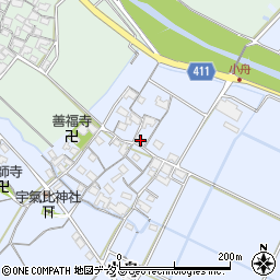三重県津市小舟26周辺の地図
