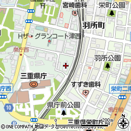 三重県　信用漁協連合会周辺の地図
