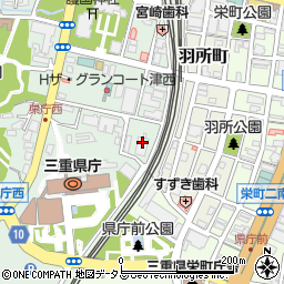 三重県冷凍業協組周辺の地図