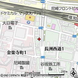 タイムズＪＲ尼崎第１０駐車場周辺の地図