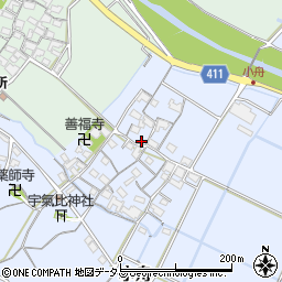 三重県津市小舟15周辺の地図