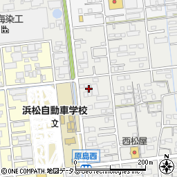静岡県浜松市中央区原島町448周辺の地図