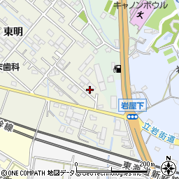 愛知県豊橋市東幸町東明29-7周辺の地図