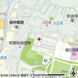 静岡県浜松市中央区和地山3丁目周辺の地図