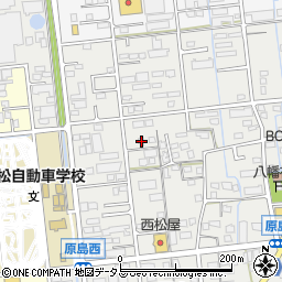 静岡県浜松市中央区原島町478周辺の地図