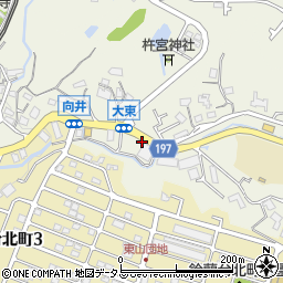 兵庫県神戸市北区山田町小部宮ノ前周辺の地図