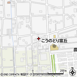 静岡県磐田市富丘572周辺の地図