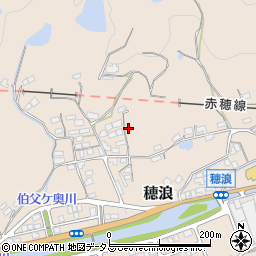 岡山県備前市穂浪1100-5周辺の地図
