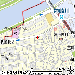 やすだ整形外科　訪問リハビリ事務所周辺の地図