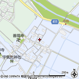 三重県津市小舟25周辺の地図