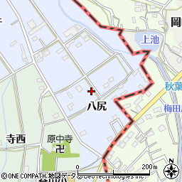 愛知県豊橋市雲谷町八尻190周辺の地図