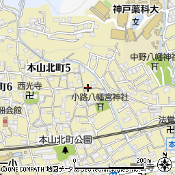 船瀬和久工務店周辺の地図