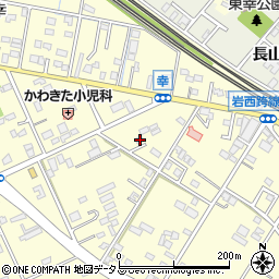 愛知県豊橋市西幸町古並288-1周辺の地図