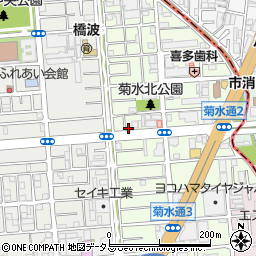 大阪府守口市菊水通2丁目4-18周辺の地図