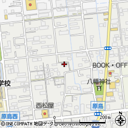 静岡県浜松市中央区原島町207周辺の地図