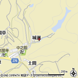 愛知県知多郡南知多町山海城洲12周辺の地図