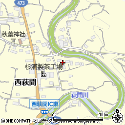 静岡県牧之原市西萩間323周辺の地図