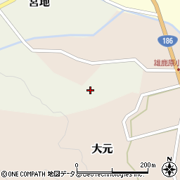 広島県山県郡北広島町宮地11周辺の地図