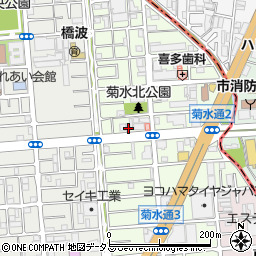 大阪府守口市菊水通2丁目4-16周辺の地図