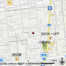 静岡県浜松市中央区原島町257周辺の地図