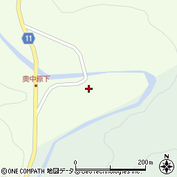 広島県山県郡北広島町奥中原58周辺の地図
