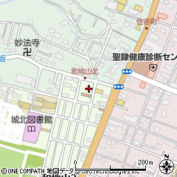 浜松福音自由教会周辺の地図