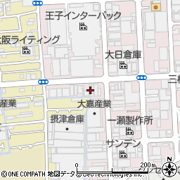 あおい産業株式会社　鉄鋼部周辺の地図