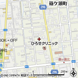 静岡県浜松市中央区篠ケ瀬町200周辺の地図