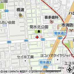大阪府守口市菊水通2丁目4周辺の地図