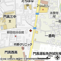 ミニストップ門真柳田町店周辺の地図