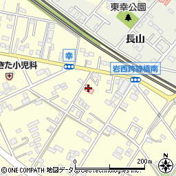 愛知県豊橋市西幸町古並293周辺の地図