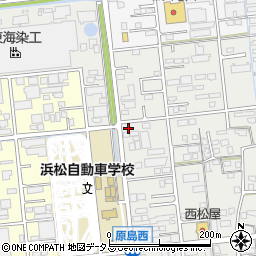 静岡県浜松市中央区原島町447周辺の地図
