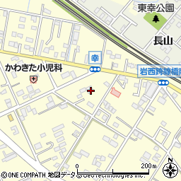 愛知県豊橋市西幸町古並288周辺の地図